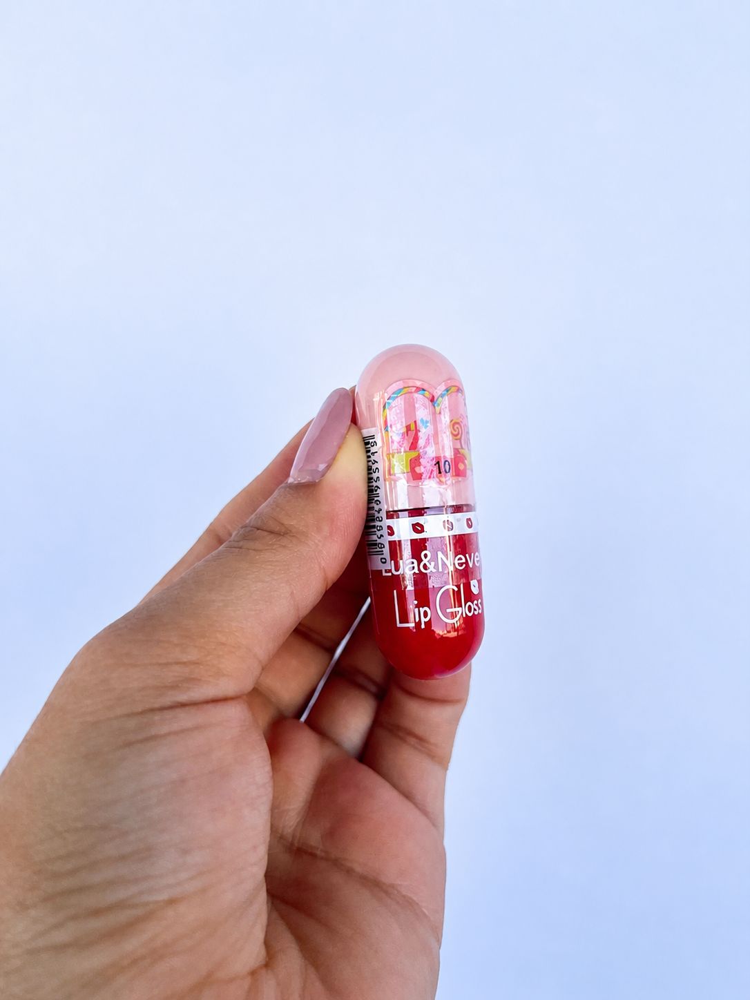 Lip Gloss Cápsula Lua & Neve Hidratante – Brilho Intenso e Delicado