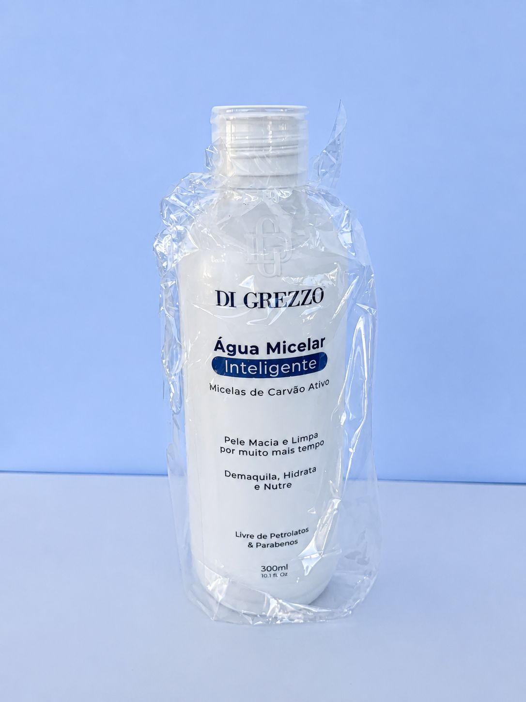 Água Micelar Inteligente Di Grezzo 200ml – Limpa, Demaquila e Hidrata