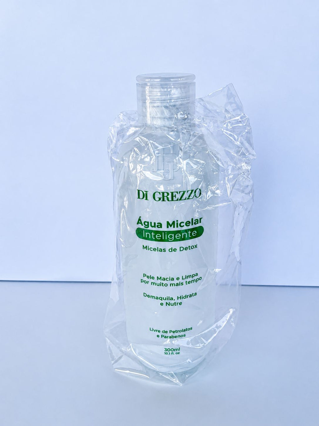 Água Micelar Inteligente Di Grezzo 200ml – Limpa, Demaquila e Hidrata